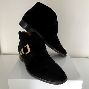 Men’s TO BOOT NEW YORK Italian Black Suede Boot Unisex